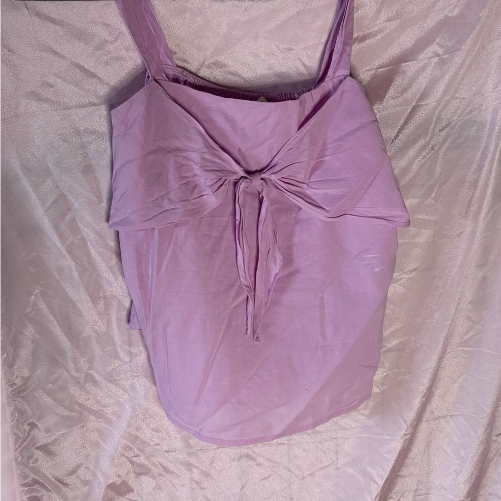Copper Key Light Purple Tank Top with Bow